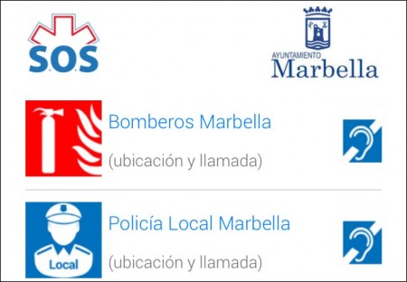 Marbella se une a la aplicación móvil que permite avisar de un siniestro