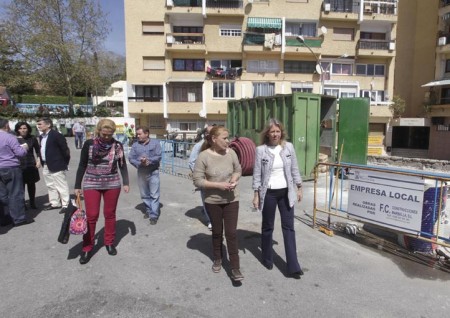 El Ayuntamiento mejora el acerado y la accesibilidad en Las Palmeras