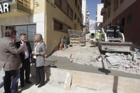 El Ayuntamiento mejora la accesibilidad en la calle San Andrés