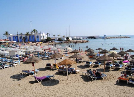 El agua de las playas de Marbella recibe la calificación de excelente