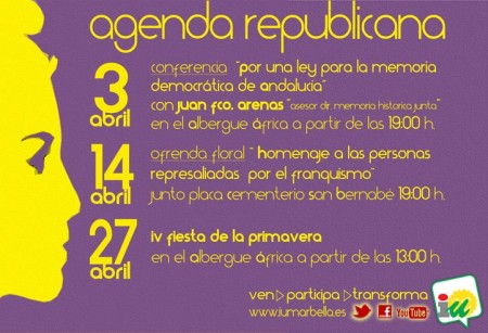 IU inicia su agenda republicana con una charla sobre memoria histórica