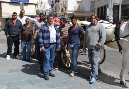 Los cocheros pasan a la acción y se concentrarán frente al Ayuntamiento