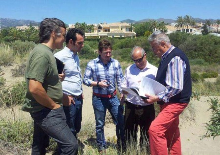 IU plantea que las dunas de Marbella se incluyan en la Red Natura 2000