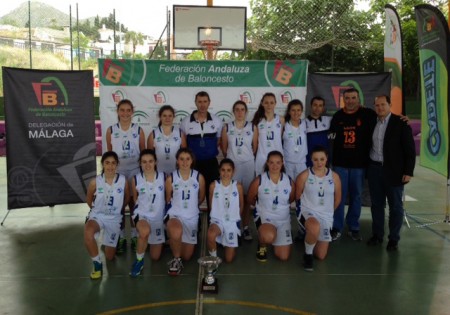 Las cadetes del CB Marbella consiguen el subcampeonato provincial FAB