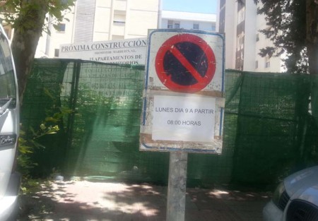 Vecinos apoyan con once firmas las obras en la calle Notario Luis Oliver