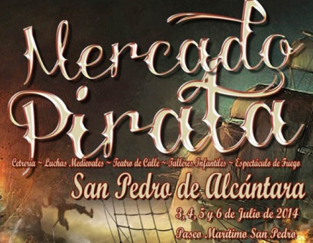 El I Mercado Pirata estará en San Pedro Alcántara del 3 al 6 de julio