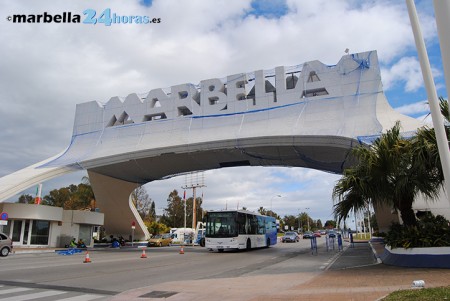 El Ayuntamiento proyecta estabilizar el Arco de Marbella y retirar la red