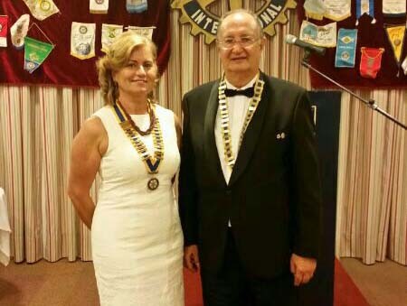 María Vázquez, primera mujer que preside el Rotary de San Pedro