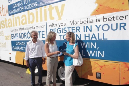 Una oficina móvil facilitará el empadronamiento en Marbella