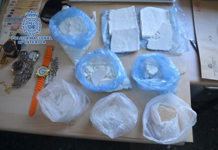 La policía detiene en Marbella a seis personas por tráfico de drogas