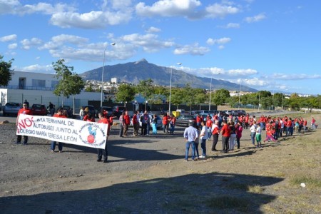 Los padres del Teresa de León piden al Ministerio que pare las obras