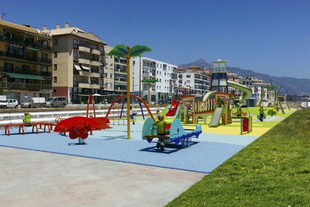 El área de juegos del soterramiento estará inspirado en el municipio