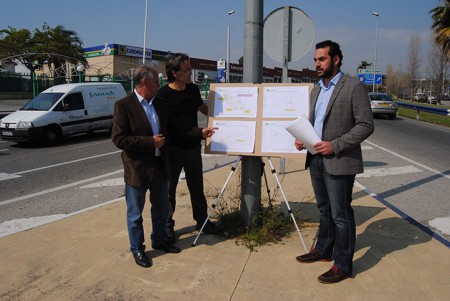 IU apoya que se someta a consulta entre los vecinos la solución al cruce sobre la carretera de Ronda