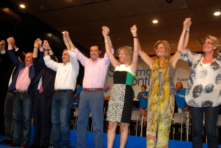 Ángeles Muñoz se compromete a bajar el paro en la presentación de su candidatura a la Alcaldía de Marbella