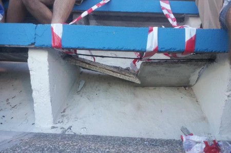 El PA pide explicaciones por la mala imagen que ofrece el Estadio Municipal