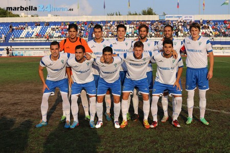 El Marbella FC se mantiene arriba a pesar del empate con el Jaén