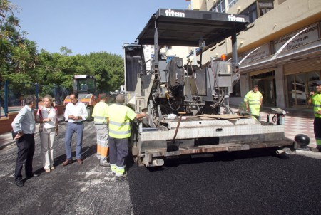 El Plan de Asfaltado 2014 de Marbella se extenderá a 36 calles