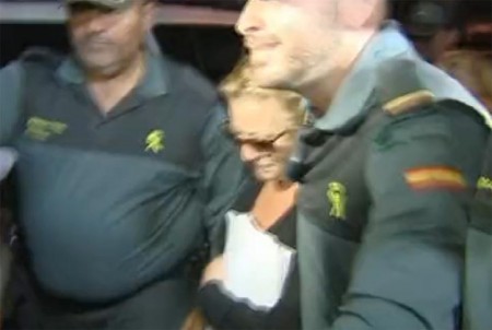Maite Zaldívar entra en la cárcel para cumplir la condena por blanqueo