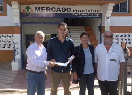 IU aplaude la paralización del proyecto en el Mercado de San Pedro