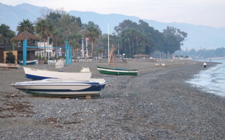 OSP denuncia el mal estado de la playa canina de San Pedro Alcántara