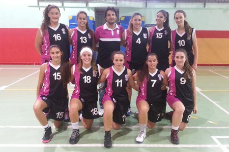 Doble victoria de las júnior del CB Costa Marbella y derrota del sénior