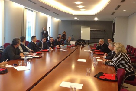 José Bernal defiende en Bruselas al sector pesquero de Marbella