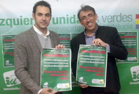 IU pide a la comunidad extranjera que se implique para ganar Marbella
