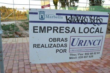 El PSOE pide saber cuántos parados de Marbella trabajan en obras externalizadas por el Ayuntamiento