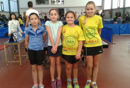 Buen papel de las marbellíes Yanira y Marina Sánchez en el campeonato provincial