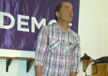 Lolo González, primer secretario general de Podemos en Marbella