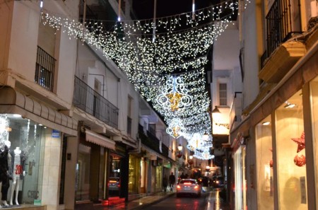 La Navidad deja poca mejoría en la actividad comercial del Casco Antiguo de Marbella
