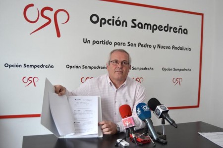 Opción Sampedreña presenta las cuentas de su grupo municipal