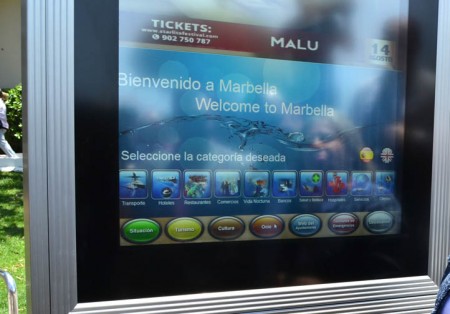 Marbella cambiará la propaganda electoral en paneles por una digital