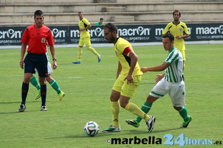 El Marbella quiere recordar ante el Betis B su mejor partido de la temporada