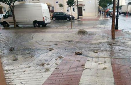OSP pide explicaciones a Obras por las inundaciones en Fuente Nueva