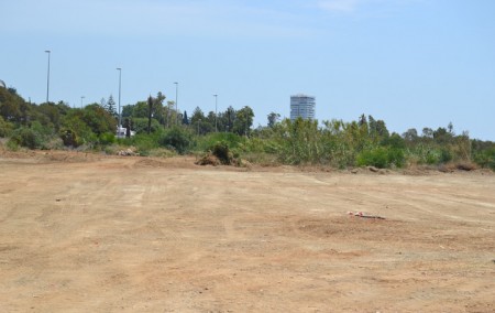 La alcaldesa prometió en 2011 un gran parque-auditorio en El Pinillo