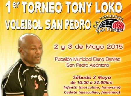 El CD Voleibol San Pedro organiza el I Torneo Tony Loko