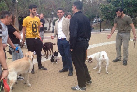 El PSOE habilitará zonas caninas en los parques del municipio