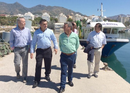 El delegado de la Junta destaca la calidad pesquera de Marbella