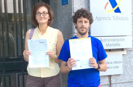 Los concejales de CSSP publican sus declaraciones de la renta