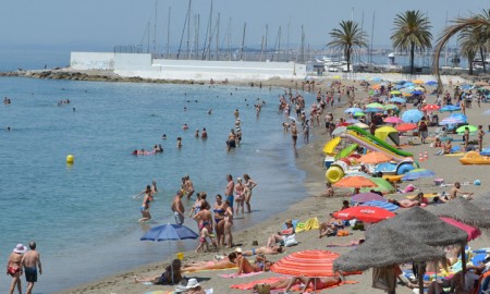 Alerta amarilla por altas temperaturas en la Costa del Sol