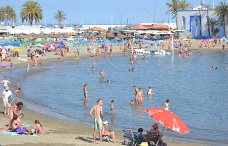 El caluroso mes de julio se cierra en Marbella con bajada de temperaturas