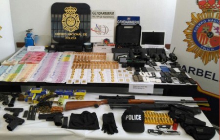 Detienen en Marbella a cuatro peligrosos delincuentes franceses
