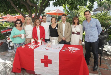 Cruz Roja Marbella centra el Día de la Banderita en ayudar a los refugiados