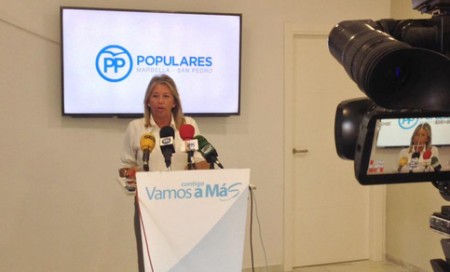 Ángeles Muñoz pide al Ayuntamiento que pague una deuda de 2014