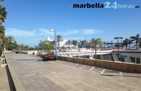 Las terrazas del Puerto Deportivo de Marbella tendrán un uso social