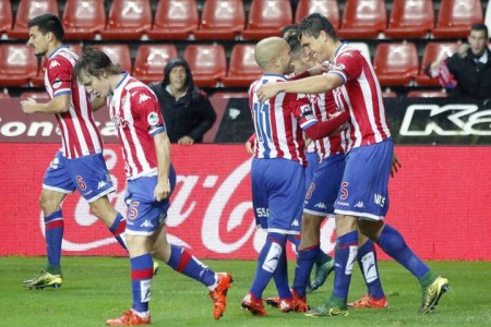 Bernardo marca con el Sporting en el empate ante el Granada