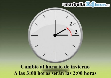 Esta madrugada ha cambiado el horario, a las tres fueron las dos