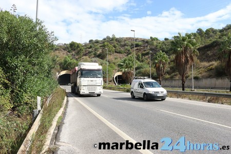 Restablecida la circulación en la autovía A-7 en Marbella