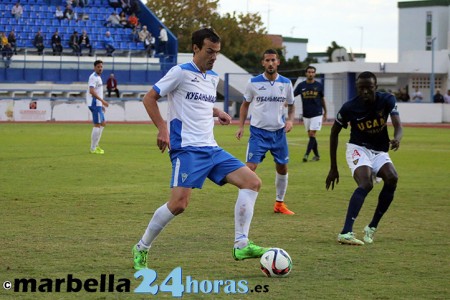El Marbella sufrió tres expulsiones por primera vez en Segunda B
